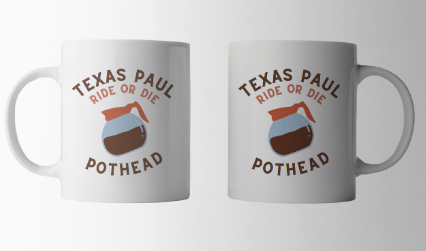 TP Pothead Mug Original Orange