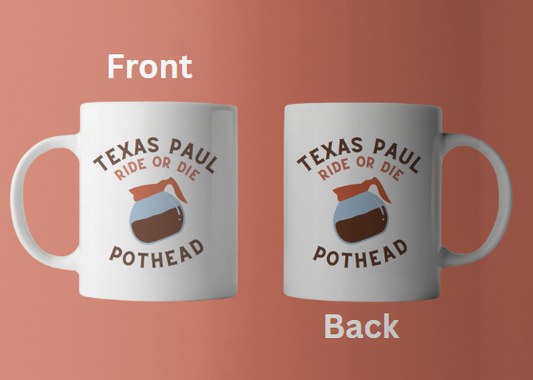 TP Pothead Mug Original Orange